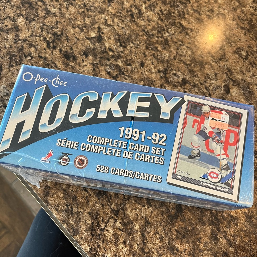 Brand New 1991-92 O’Pee-Chee Hockey Card Set